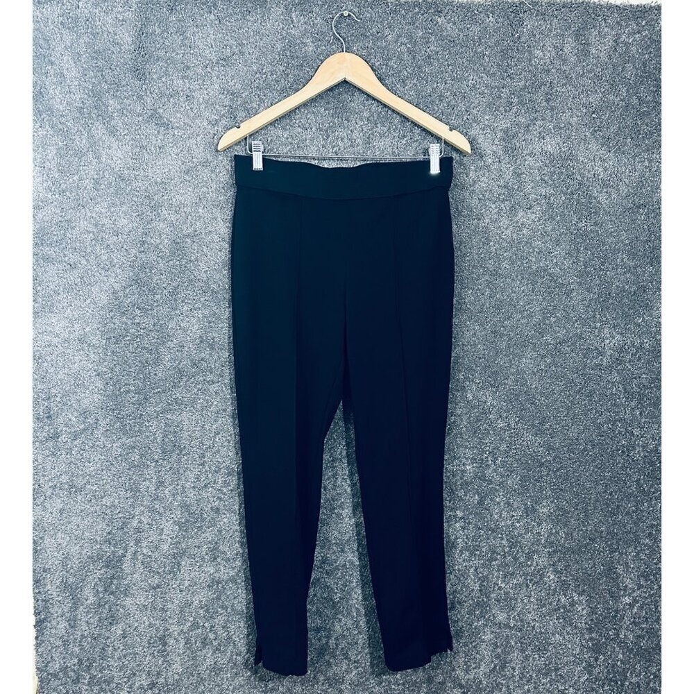 Christian Siriano New York Womens Black Slim Fit Stretch Pants Medium career got